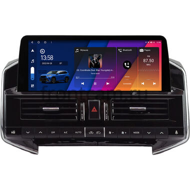 Toyota Land Cruiser 200 2010-2012 (Тип C, can BSJ)  12.3 дюйма Canbox M-Line 7811-1728 на Android 10 (4G-SIM, 2/32, DSP, QLed) BMW Style