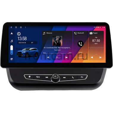Chevrolet Camaro 6 2015-2023 (Тип A) 12.3 дюйма Canbox M-Line 7811-1709 на Android 10 (4G-SIM, 2/32, DSP, QLed) BMW Style