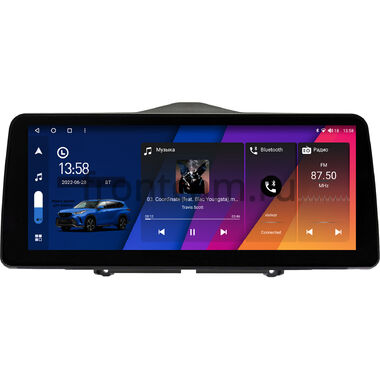 Lada Granta FL, Granta Cross, ВИС 2349 2018-2024 12.3 дюйма Canbox H-Line 7814-9090 на Android 10 (4G-SIM, 4/64, DSP, QLed) BMW Style
