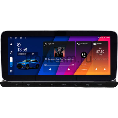 Audi A6 (С6), RS6 (C6), S6 (C6) 2004-2011 12.3 дюйма Canbox H-Line 7861-0479 на Android 10 (4G-SIM, 4/64, DSP, QLed) Mercedes Style