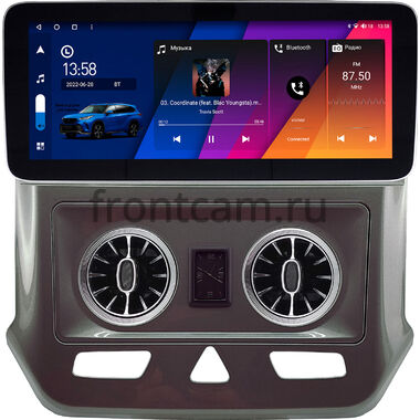 Ravon R4 2016-2020 (серая, глянцевая) 12.3 дюйма Canbox M-Line 7713-0517 на Android 10 (4G-SIM, 4/64, DSP, QLed) Mercedes Style