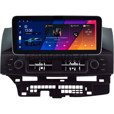 Mitsubishi Lancer 10 2007-2017 12.3 дюйма Canbox M-Line 7713-0525 на Android 10 (4G-SIM, 4/64, DSP, QLed) Mercedes Style
