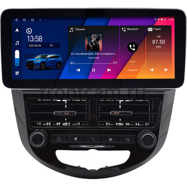Hyundai Solaris, Accent 4 2010-2019 12.3 дюйма Canbox H-Line 7861-0545 на Android 10 (4G-SIM, 4/64, DSP, QLed) Mercedes Style
