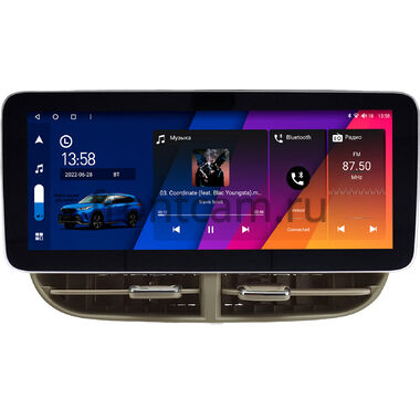 Fiat 500 2 2007-2015 12.3 дюйма Canbox H-Line 7860-0822 на Android 10 (4G-SIM, 4/32, DSP, QLed) Mercedes Style