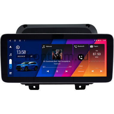 Jeep Wrangler 4 (JL) 2017-2023 12.3 дюйма Canbox H-Line 7862-0854 на Android 10 (4G-SIM, 6/128, DSP, QLed) Mercedes Style