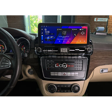 Mercedes-Benz GLE (w166) 2015-2018, GLS (x166) 2015-2019 12.3 дюйма Canbox PRO-Line 4333-0876 на Android 13 (4G-SIM, 12/256, DSP, QLed) BMW Style