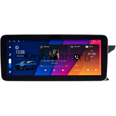 Mercedes-Benz C-klasse (w204) 2011-2015 (руль справа) 12.3 дюйма Canbox M-Line 7713-0925 на Android 10 (4G-SIM, 4/64, DSP, QLed) Mercedes Style