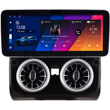 Suzuki Swift 3 2004-2011 12.3 дюйма Canbox H-Line 7860-0961 на Android 10 (4G-SIM, 4/32, DSP, QLed) Mercedes Style