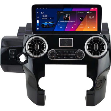 Land Rover Discovery 4 2009-2016 (черная, глянцевая) 12.3 дюйма Canbox M-Line 7713-0973 на Android 10 (4G-SIM, 4/64, DSP, QLed) Mercedes Style