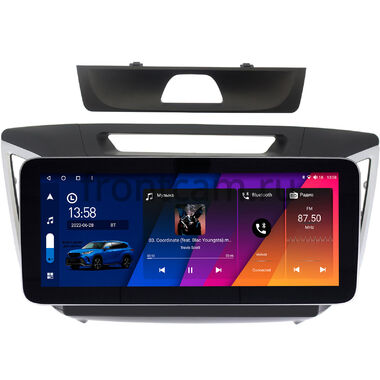 Hyundai Creta 2016-2021 12.3 дюйма Canbox H-Line 7863-1028 на Android 10 (4G-SIM, 8/256, DSP, QLed) Mercedes Style