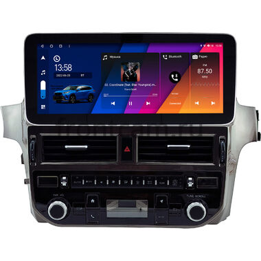 Lexus GX 460 2009-2023 (Тип A+В, Вид 2) 12.3 дюйма Canbox H-Line 7863-1299 на Android 10 (4G-SIM, 8/256, DSP, QLed) Mercedes Style