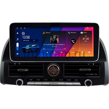 Toyota Camry XV30 2001-2006 (черная) 12.3 дюйма Canbox M-Line 7712-1357 на Android 10 (4G-SIM, 2/32, DSP, QLed) Mercedes Style