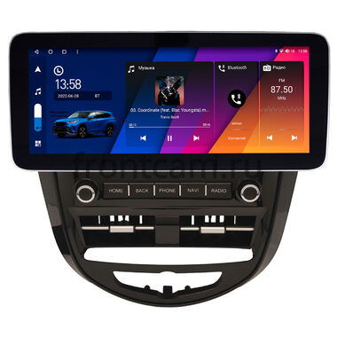 Hyundai Solaris 2010-2017 12.3 дюйма Canbox H-Line 7861-1603 на Android 10 (4G-SIM, 4/64, DSP, QLed) Mercedes Style