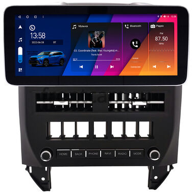 Volkswagen Polo 4 2001-2009 (черная)  12.3 дюйма Canbox H-Line 7861-1612 на Android 10 (4G-SIM, 4/64, DSP, QLed) Mercedes Style