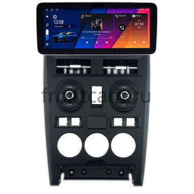 Lada Priora 2007-2013 (черная, матовая) 12.3 дюйма Canbox H-Line 7863-1644 на Android 10 (4G-SIM, 8/256, DSP, QLed) Mercedes Style