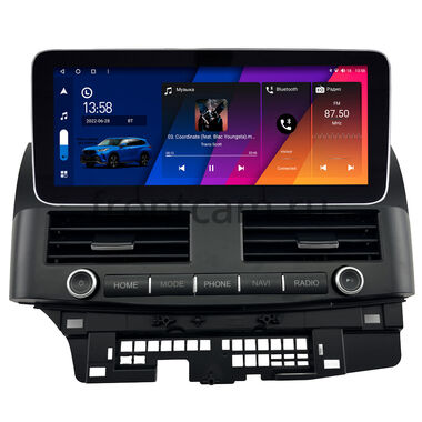Mitsubishi Lancer 10 2007-2017 12.3 дюйма Canbox M-Line 7712-1663 на Android 10 (4G-SIM, 2/32, DSP, QLed) Mercedes Style