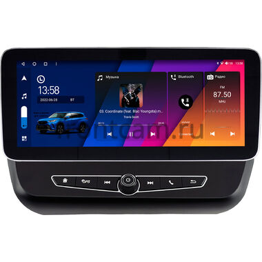 Chevrolet Camaro 6 2015-2023 (Тип A) 12.3 дюйма Canbox M-Line 7712-1709 на Android 10 (4G-SIM, 2/32, DSP, QLed) Mercedes Style