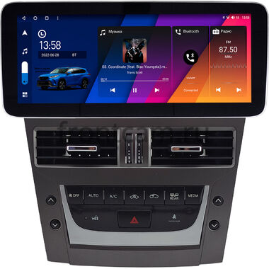 Lexus GS 3 2004-2011 (для авто без кассеты) 12.3 дюйма Canbox M-Line 7713-1712 на Android 10 (4G-SIM, 4/64, DSP, QLed) Mercedes Style