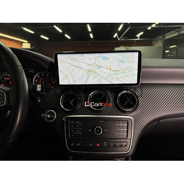 Mercedes-Benz A (w176), CLA (c117/x117), GLA (x156) 2013-2020 12.3 дюйма Canbox GT1232-3115 на Android 10 (CarPlay, 2/32, DSP, QLed) Mercedes Style
