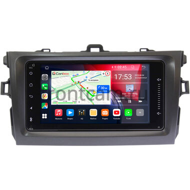 Toyota Corolla (E150) 2006-2013 Canbox GT6901-RP-TYCV14XW-05 2/32 Android 10 (IPS, DSP, CarPlay)