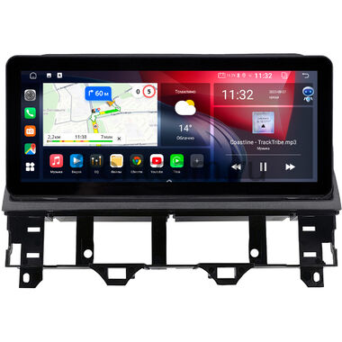 Mazda 6 (GG), Atenza 2002-2008 (джойстик в комплекте) 10.25 дюйма Canbox GTR-4025-0077 на Android 10 (CarPlay, 4/64, DSP, QLed) Audi Style