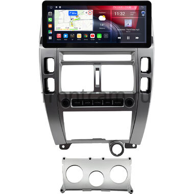 Hyundai Tucson 2004-2010 (серебрянная) 10.25 дюйма Canbox GTR-4025-0586 на Android 10 (CarPlay, 4/64, DSP, QLed) Audi Style