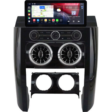 Land Rover Discovery 3 2004-2009 (черная, глянцевая) 10.25 дюйма Canbox GTR-4025-0969 на Android 10 (CarPlay, 4/64, DSP, QLed) Audi Style