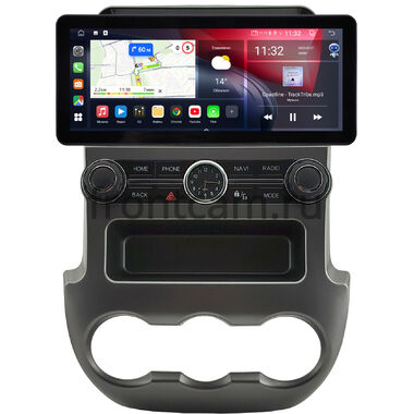 Ford Ranger 3 2011-2015 (серая) 10.25 дюйма Canbox GTR-4025-0983 на Android 10 (CarPlay, 4/64, DSP, QLed) Audi Style