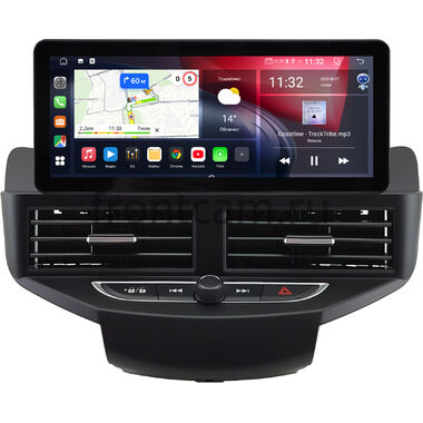 Ford Fiesta (Mk6) 2008-2019 (черная) 10.25 дюйма Canbox GTR-4025-1539 на Android 10 (CarPlay, 4/64, DSP, QLed) Audi Style
