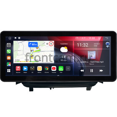 Opel Corsa D 2006-2014 (устанавливается наверх) 10.25 дюйма Canbox GTR-4025-1585 на Android 10 (CarPlay, 4/64, DSP, QLed) Audi Style