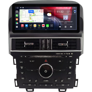 Ford Edge 2010-2014 10.25 дюйма Canbox GTR-4025-1715 на Android 10 (CarPlay, 4/64, DSP, QLed) Audi Style