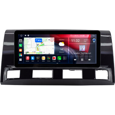 Toyota Estima 3, Previa 3 (XR50) 2006-2019 (глянцевая, левый руль) 10.25 дюйма Canbox GTR-4025-2174 на Android 10 (CarPlay, 4/64, DSP, QLed) Audi Style