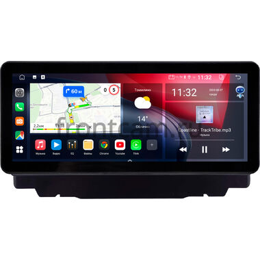 Mazda CX-5 2017-2021, CX-8 2017-2022 (левый руль) 10.25 дюйма Canbox GT-4025-2254 на Android 10 (CarPlay, 2/32, DSP, QLed) Audi Style