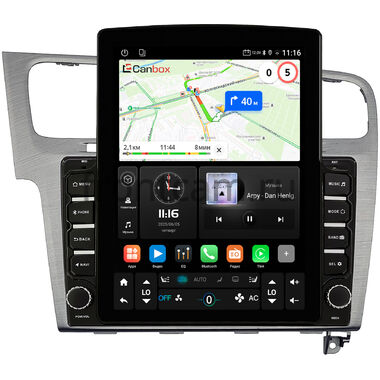 Volkswagen Golf 7 2012-2020 Canbox GT095-10-048 на Android 10 (QLed, 2/32, DSP, CarPlay)