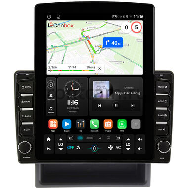 Nissan Cube 2 (Z11) 2002-2008 Canbox GT095-10-1113 на Android 10 (QLed, 2/32, DSP, CarPlay)