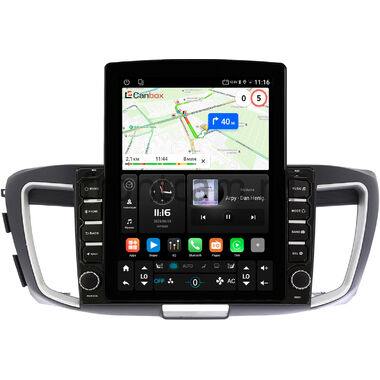Honda Accord 9 2012-2019 Canbox GT095-10-1151 на Android 10 (QLed, 2/32, DSP, CarPlay)