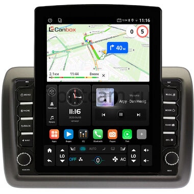 Toyota Crown (S170) 1999-2007 Canbox GT095-10-1188 на Android 10 (QLed, 2/32, DSP, CarPlay)