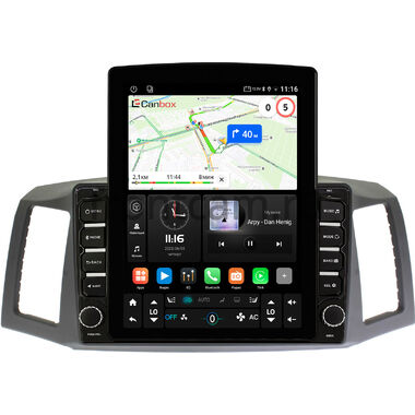 Jeep Grand Cherokee 3 (WK) 2004-2007 (руль слева) Canbox GT095-10-1193 на Android 10 (QLed, 2/32, DSP, CarPlay)