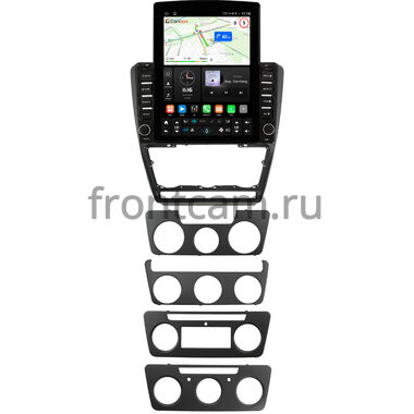 Skoda Octavia A5 2004-2013 (черная, матовая) Canbox GT095-10-1217 на Android 10 (QLed, 2/32, DSP, CarPlay)