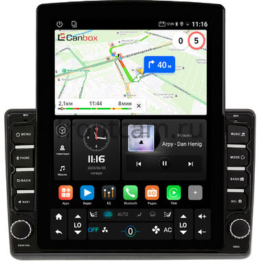 Opel Movano 2010-2020 Canbox GT095-10-1263 на Android 10 (QLed, 2/32, DSP, CarPlay)