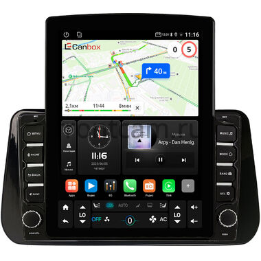 Hyundai Santa Fe 4 2020-2023 Canbox GT095-10-1309 на Android 10 (QLed, 2/32, DSP, CarPlay)