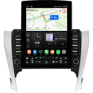 Toyota Camry XV50 2011-2014 Canbox GT095-10-169 на Android 10 (QLed, 2/32, DSP, CarPlay) (для авто без камеры)