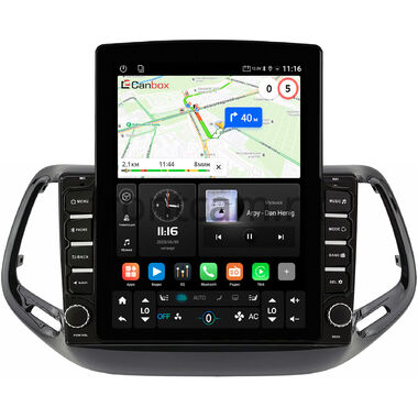 Jeep Compass II 2017-2026 Canbox GT095-10-3500 на Android 10 (QLed, 2/32, DSP, CarPlay)