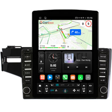 Honda Jazz 3 2014-2020 Canbox GT095-10-468 на Android 10 (QLed, 2/32, DSP, CarPlay)