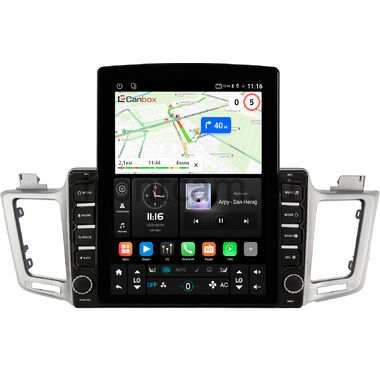 Toyota RAV4 4 (XA40) 2012-2019 Canbox GT095-1030 (для авто с 4 камерами) на Android 10 (QLed, 2/32, DSP, CarPlay)