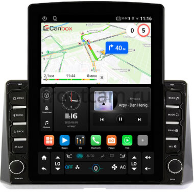 Toyota Corolla (E210) 2018-2026, Corolla Cross 2020-2024, Levin (E210) 2019-2026, Frontlander 2021-2026 Canbox GT095-1078 на Android 10 (QLed, 2/32, DSP, CarPlay)