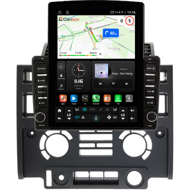 Land Rover Defender 2007-2016 Canbox GT095-9-013 на Android 10 (QLed, 2/32, DSP, CarPlay)
