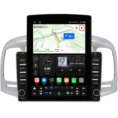 Hyundai Verna 2005-2010 Canbox GT095-9-069 на Android 10 (QLed, 2/32, DSP, CarPlay)