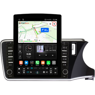 Honda Grace 2014-2020 (правый руль) Canbox GT095-9-1143 на Android 10 (QLed, 2/32, DSP, CarPlay)
