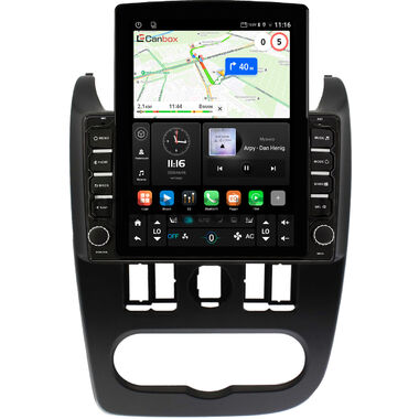 Lada Largus 2012-2021 Canbox GT095-9-1163 на Android 10 (QLed, 2/32, DSP, CarPlay)